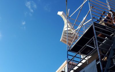 Spiltrap met beginkwart en eindkwart